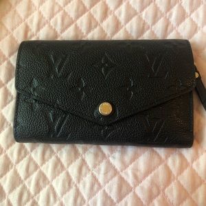 Louis Vuitton Monogram Empreinte- Black wallet